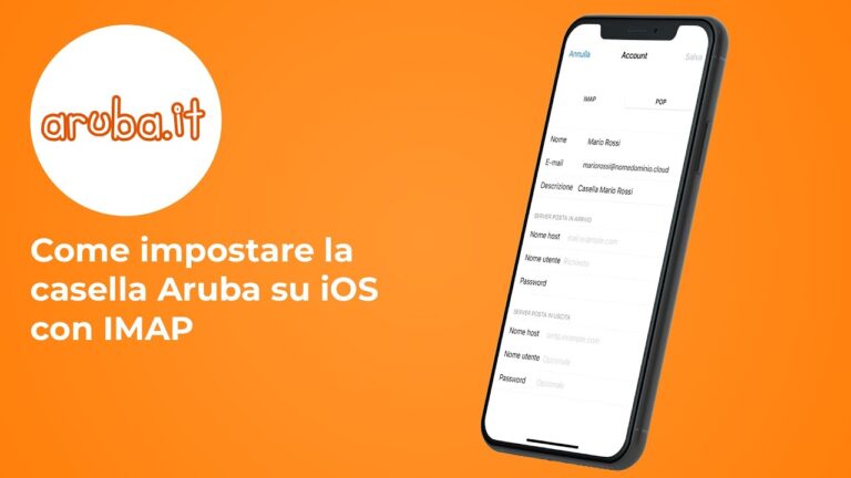Configurazione PEC Aruba su iPhone: semplici passaggi per una posta elettronica sicura