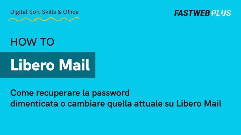 Recupera il controllo del tuo account: Reimposta la password di Libero Mail