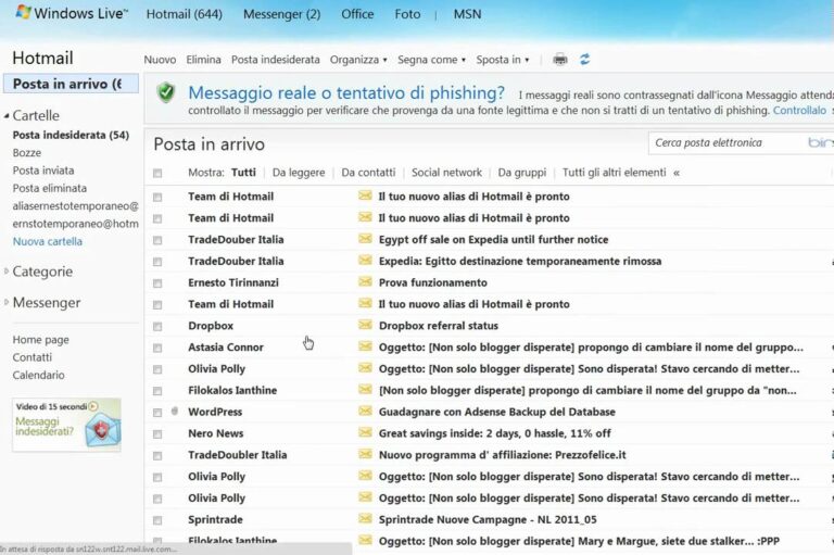 Hotmail.itù: la nuova sfida per la posta elettronica