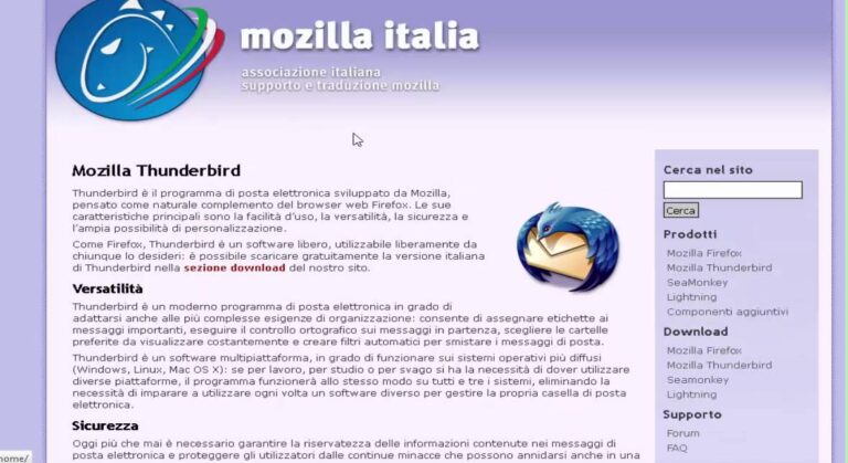 Scarica Thunderbird in italiano: la soluzione perfetta per la tua posta elettronica!